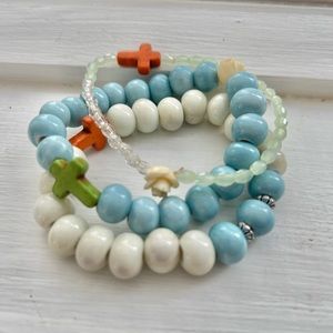 Handmade Beaded colourful Bracelets